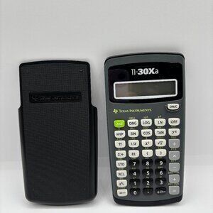 Texas Instruments TI-30Xa Scientific Calculator With Cover